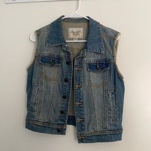 Denim vest